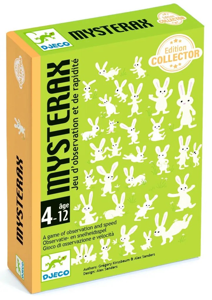 Balíček kartových hier Djeco – pre malých školákov