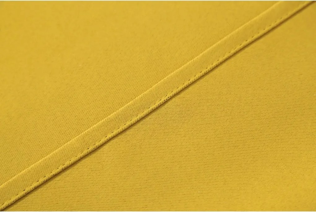 Žltý záves OXFORD 140x250 cm Zavesenie: Riasiaca páska