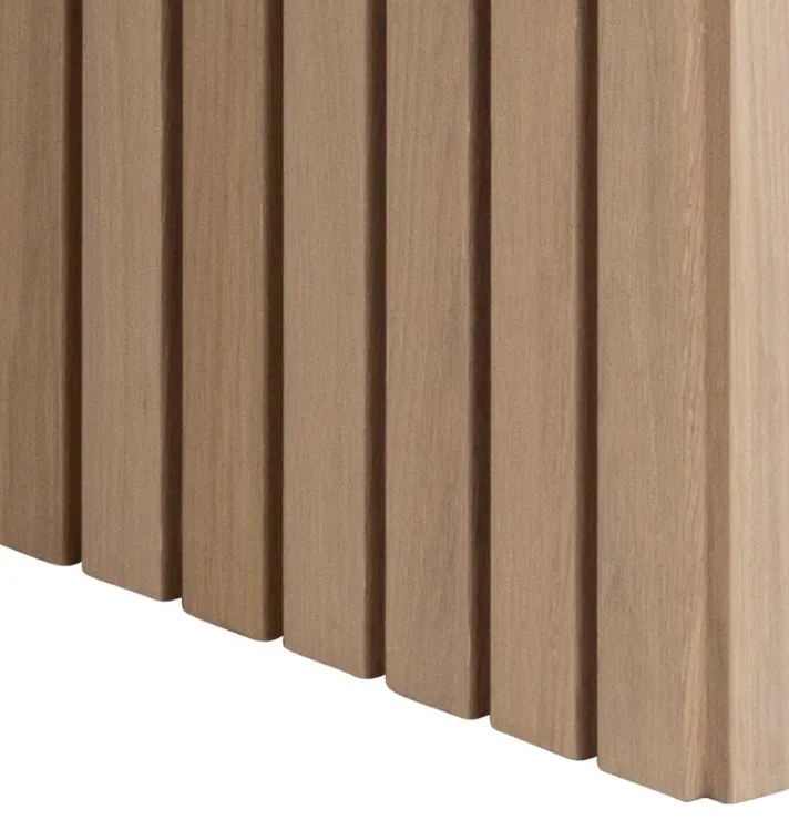 Jedálenský stôl CHRISTO 220 cm bielený dub