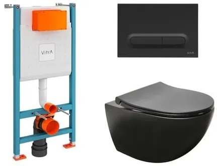 Závesný wc set Vitra Sento do ľahkých stien / predstenová SIKOVSB2