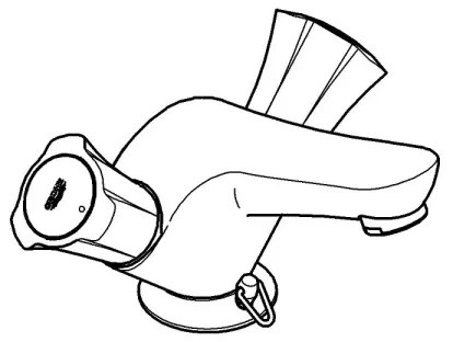 GROHE 21100001 - Umývadlová batéria COSTA L DN 15 lesklý chróm