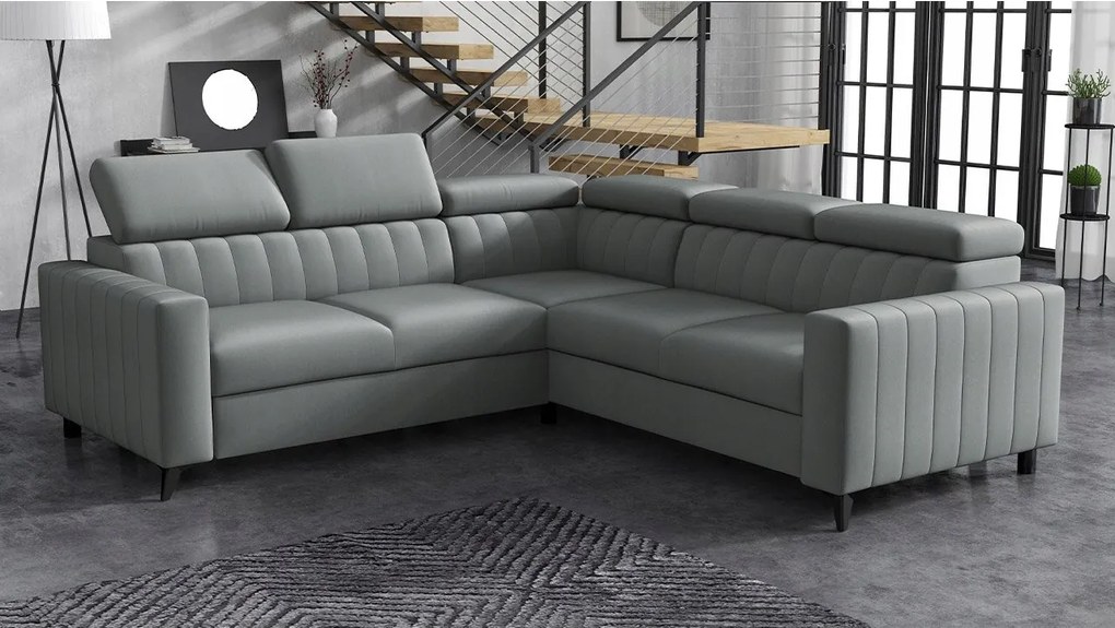 Rohová sedačka Laviosuna 2R2 (zelená) (s úl. priestorom)