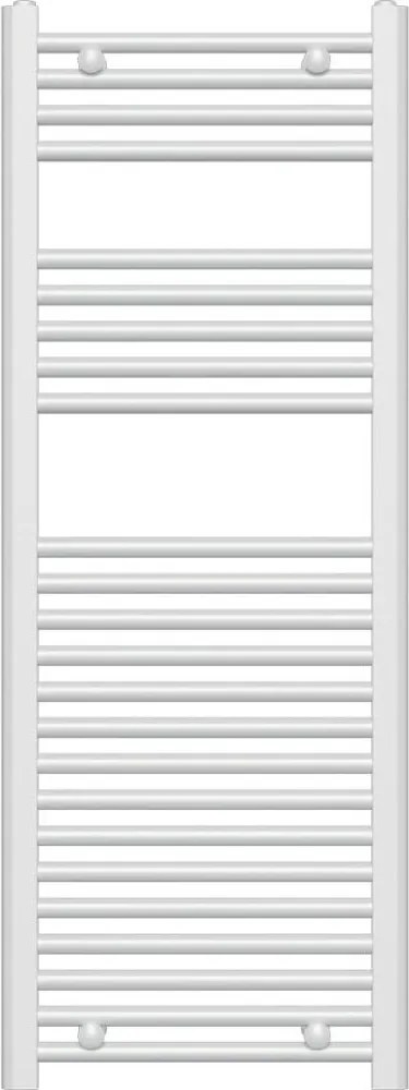 Novaservis - Kúpeľňový rebríkový radiátor 490W/230V 120x45 cm biely, rovný