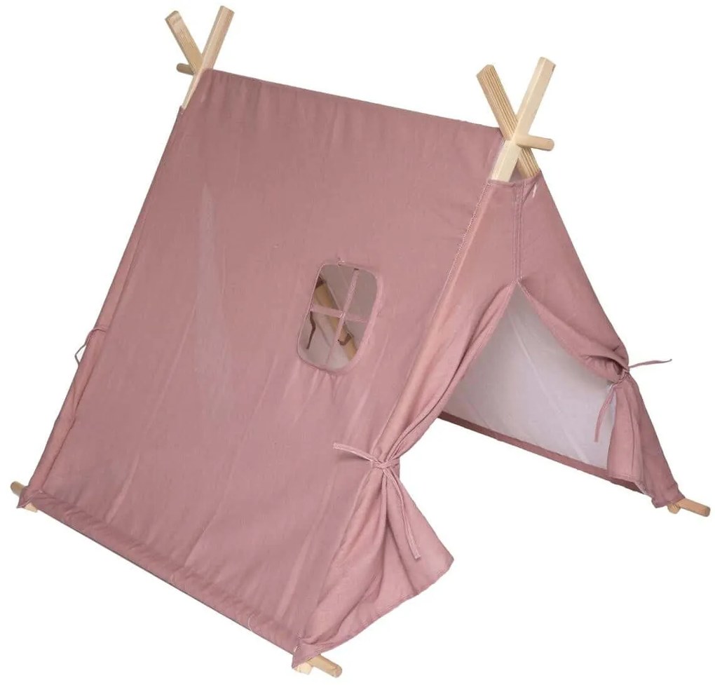 Atmosphera Créateur d'intérieur Detský stan teepee Atmosphera z dreva a bavlny s okienkom