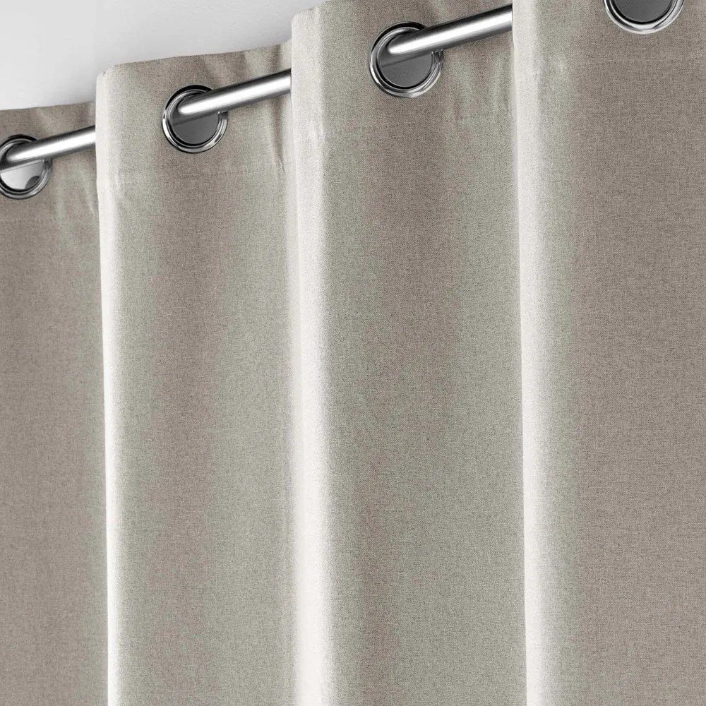 Béžový zatemňovací záves 135x260 cm Occultiss – douceur d'intérieur