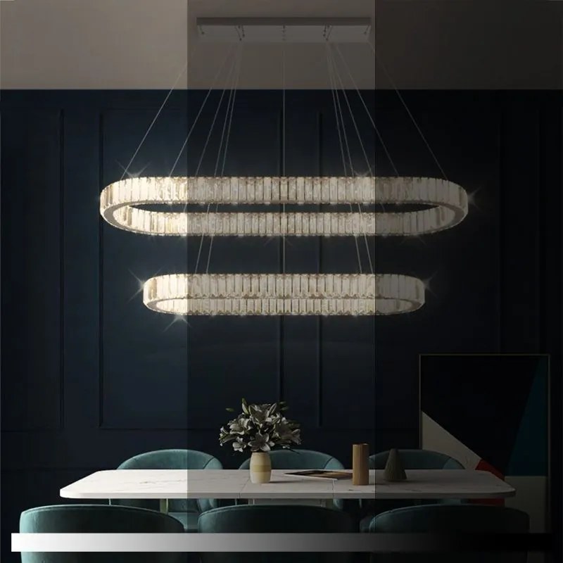 Toolight Toolight, LED stropné svietidlo 100x39 cm, 72W, APP1546-CP2, chrómová, OSW-05475