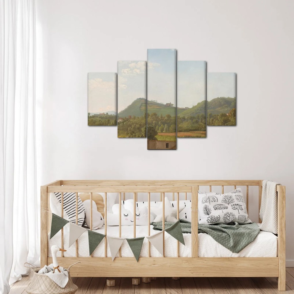 Obraz - Simon Denis,  View Near Naples, reprodukcia (150x105 cm)