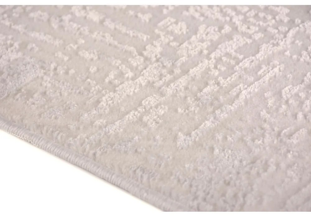 Krémovobiele bavlnené nášľapy na schody v súprave 16 ks 25x65 cm Milano Beyaz – Vitaus