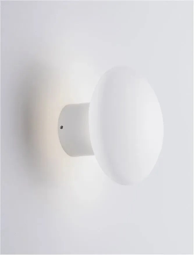 LED biele nástenné svietidlo Onut 12
