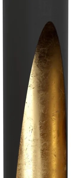 Eglo 900872 - LED Luster na lanku BARBOTTO 1xGU10/4,5W/230V čierna/zlatá