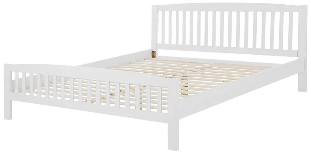 Manželská posteľ 180 cm CASTLE (s roštom) (biela). Vlastná spoľahlivá doprava až k Vám domov. 1007197