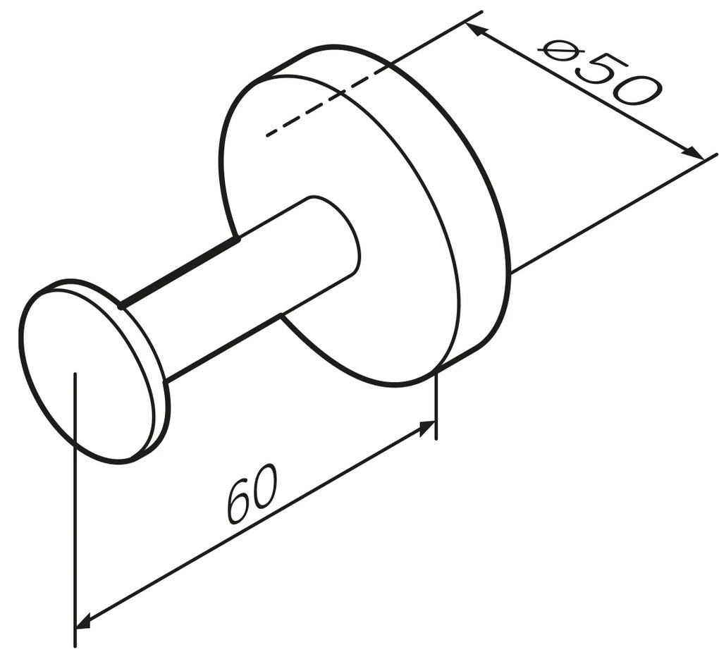 Háčik na uteráky AM.PM Inspire 2.0 AIA35800 chróm