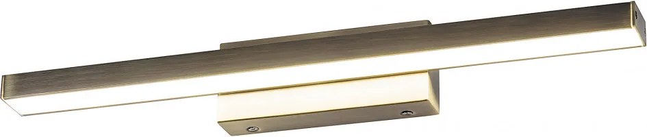 Rábalux John 5721 nástenné kúpeľňové lampy  bronz   kov   LED 12W   1080 lm  4000 K  IP44   A+