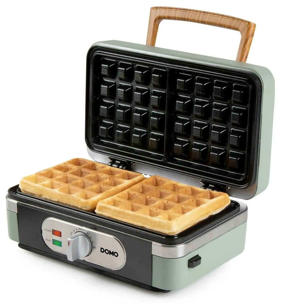 DOMO DO9276C sendvičovač 3 v 1, matná zelená
