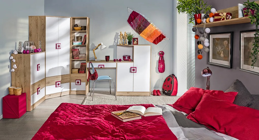 Posteľ LENOX 90 x 200 cm s úložným priestorom; 4 varianty Barva: Modrá