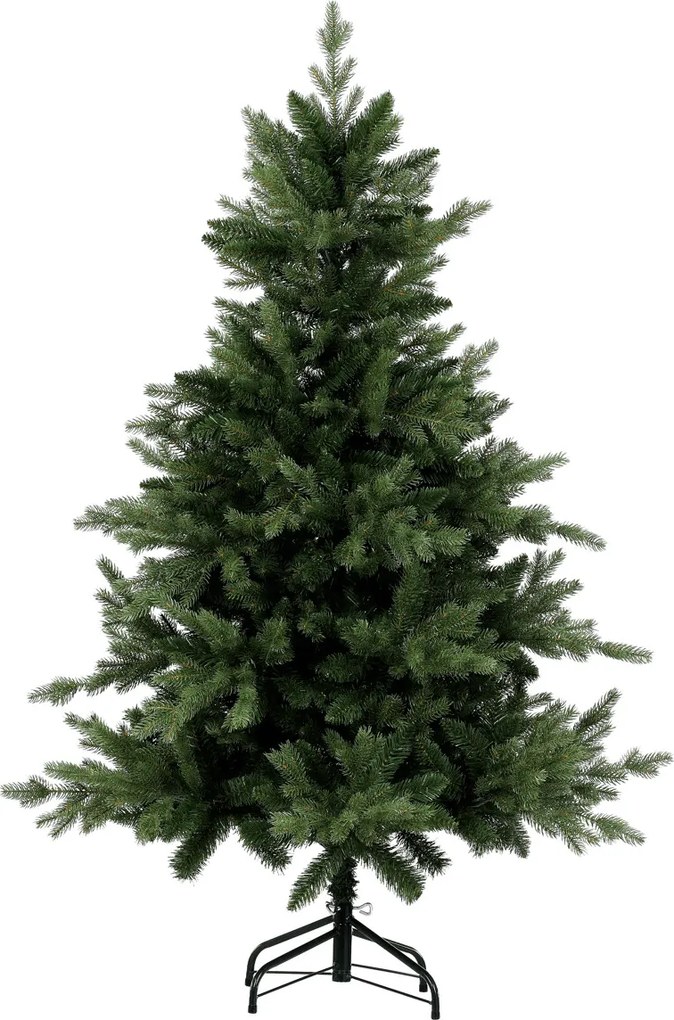 Strom vianočný - umelý smrek, 150 cm, zelený Farba: Zelená