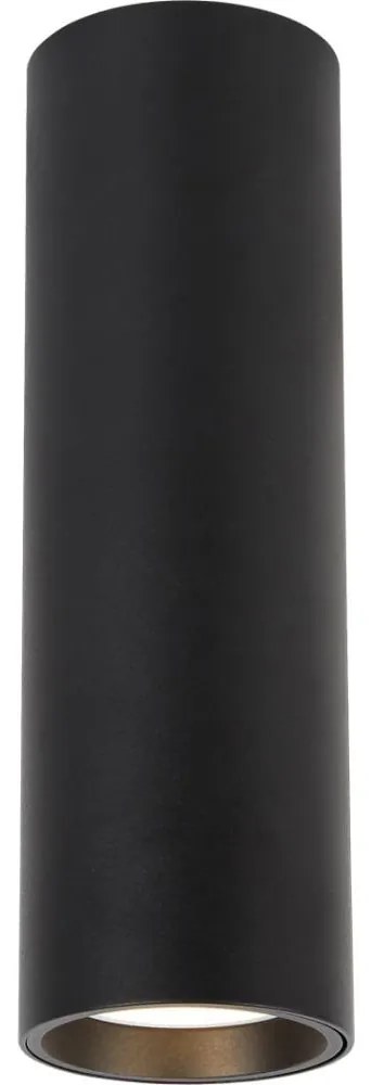 Bodové svietidlo GENESIS 1xGU10/8W/230V 20 cm čierna