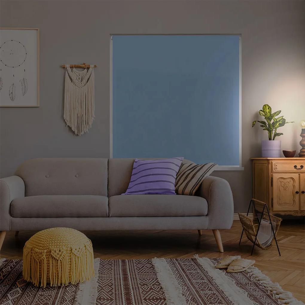 FOA Látková roleta, STANDARD, Blankytne modrá, LE 121 , 134 x 240 cm