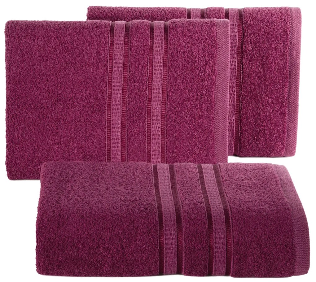 BAMBUSOVÝ UTERÁK MILA13 70X140 CM AMARANT