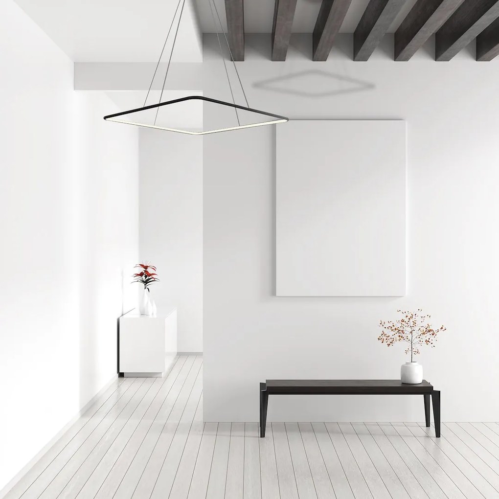 Závesné LED svietidlo Nix, 1x LED 25w, 3000k, b