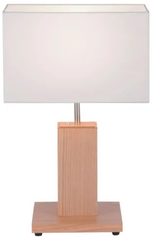 Leuchten Direkt 11421-78 - LED stolová lampa AMANDA 1xE27/40W/230V + LED/5W