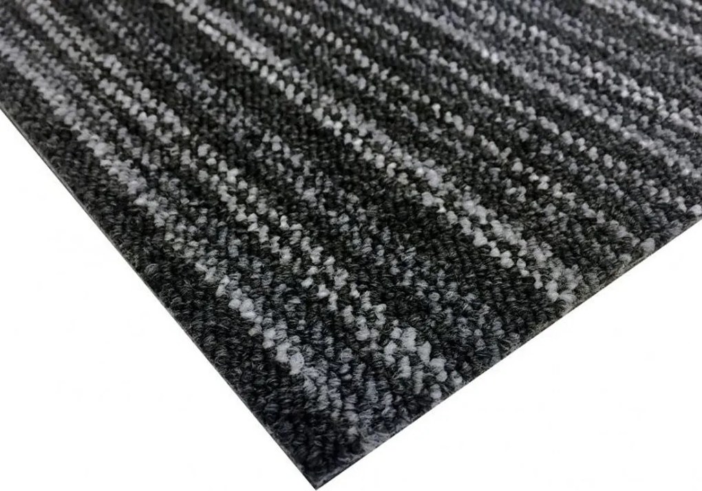 AKCIA: 50x50 cm Kobercový štvorec Vienna antracit 7782 50 x 50 cm, chodba / predsieň, Vopi