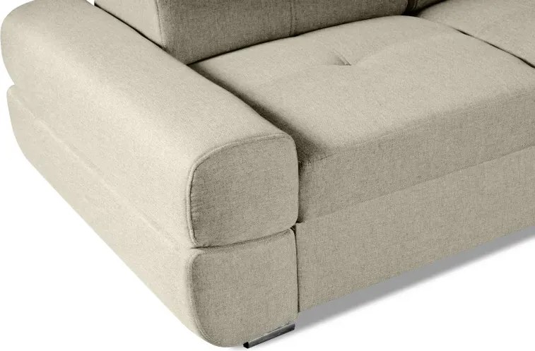 Sedacia súprava Logan, ľavá, béžová (malmo 05)