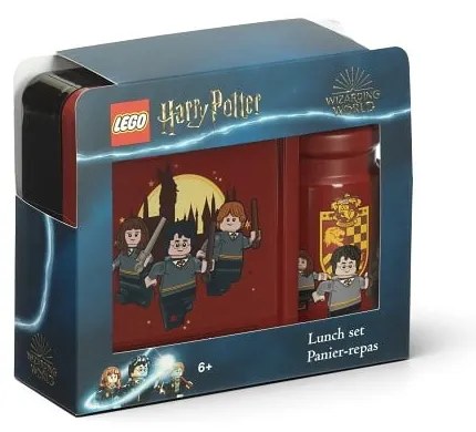 Detský desiatový box s fľašou 2 ks Harry Potter - LEGO®