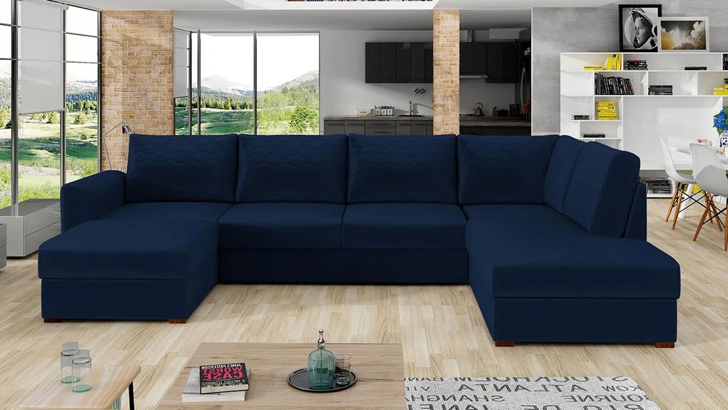 Rohová rozkladacia pohovka Astana Premium, Dostupné poťahy: Maya 11, Strana: pravá