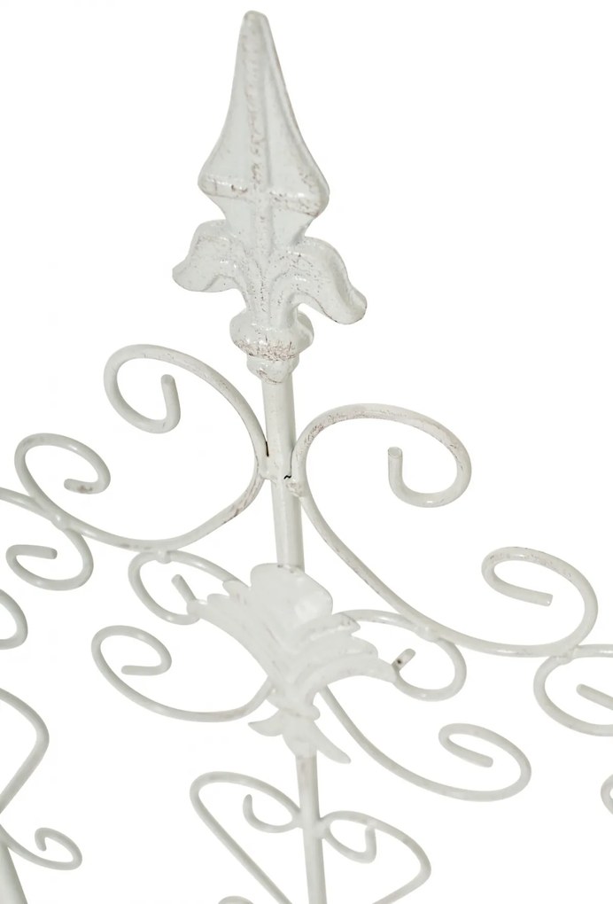 Mriežka na ruže Burg - 122 x 35 cm - Biela