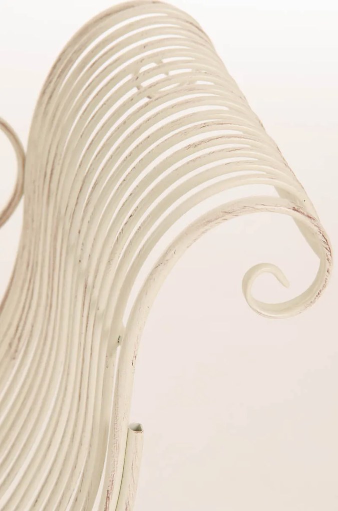 Záhradná lavička GS11177499 - Krémová antik