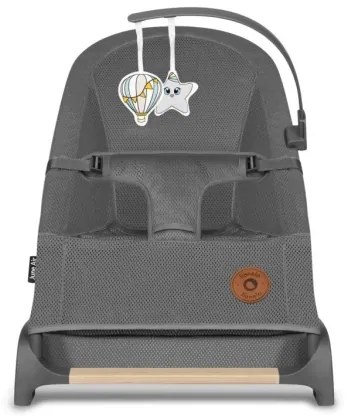 Lionelo - Detské hojdacie lehátko JUNE sivé