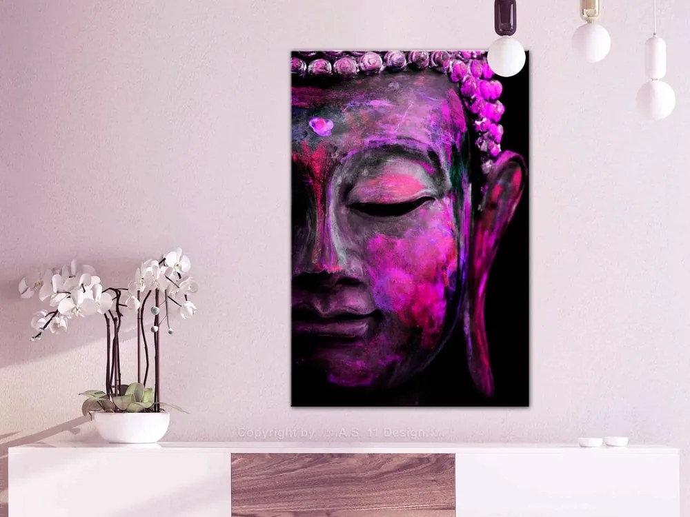 Obraz Ružový - Pink Buddha