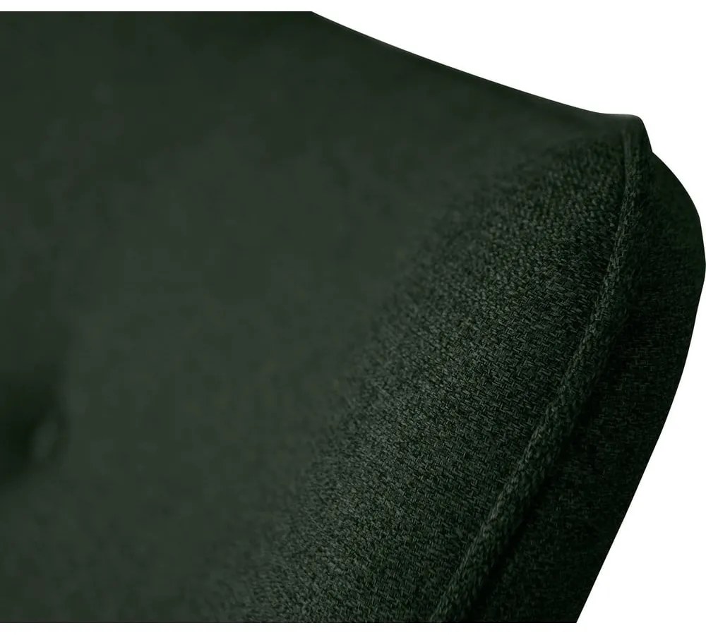 Tmavozelené kreslo Niko – Ropez