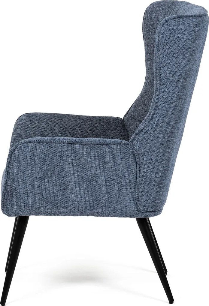 Relaxačné kreslo 315 BLUE2, tmavomodrá