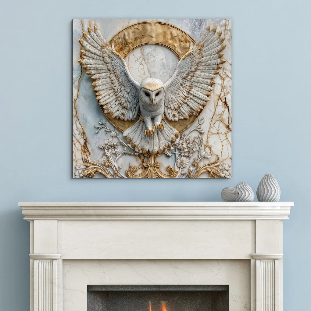 DUBLEZ | Luxusný obraz sovy