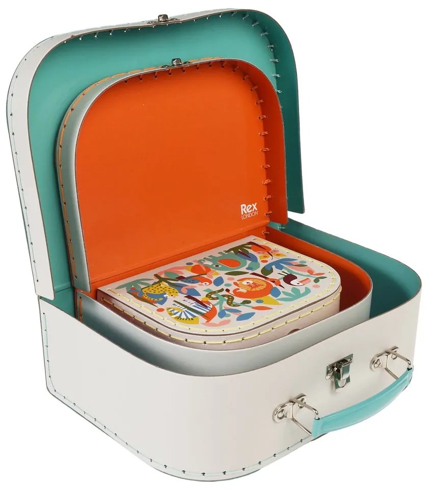 Detské kufríky v súprave 3 ks Wild Wonders – Rex London