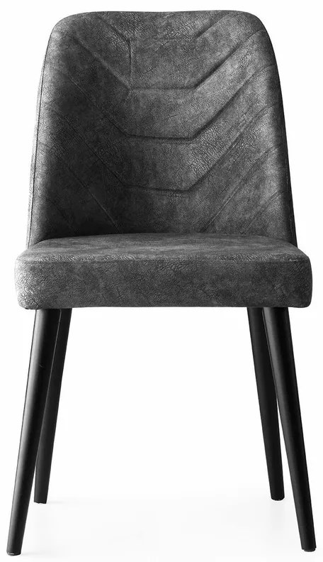 Súprava jedálenských stoličiek Dallas Anthracite, 2