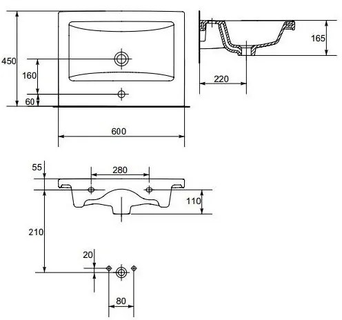 Cersanit COMO K32-003-BOX