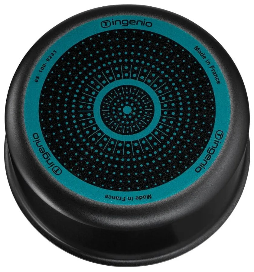 Hliníková súprava riadu 5 ks INGENIO EASY COOK &amp; CLEAN BLACK L1549043 – Tefal