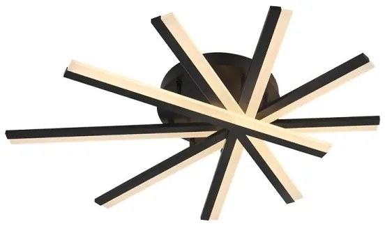 LED Stmievateľný prisadený luster LED/75W/230V 3000-6500K + diaľkové ovládanie