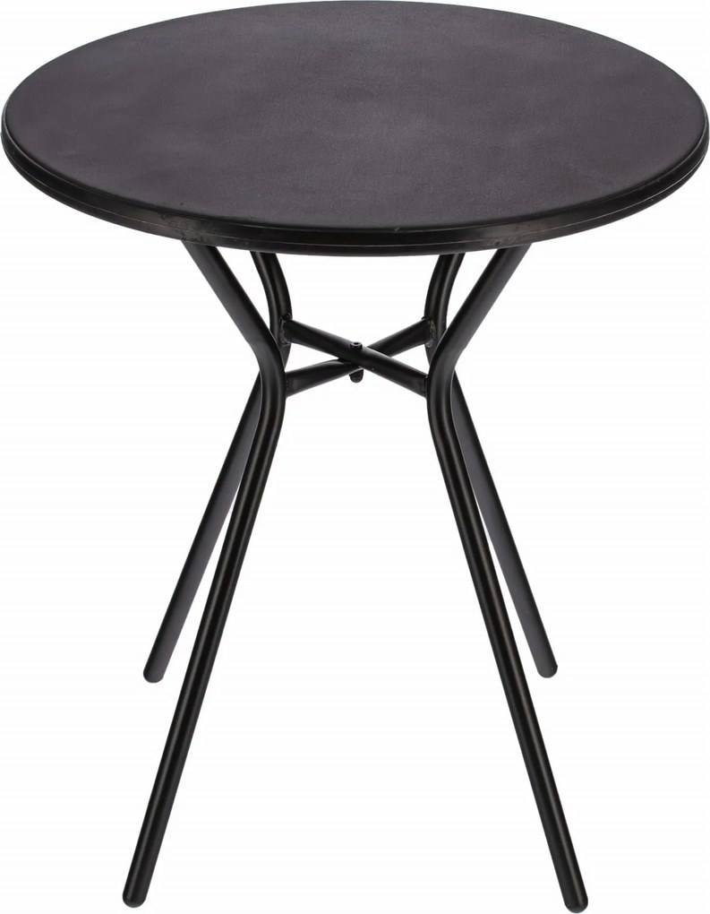 Dekorstudio Kávový stolík COMO čierny - 60 cm
