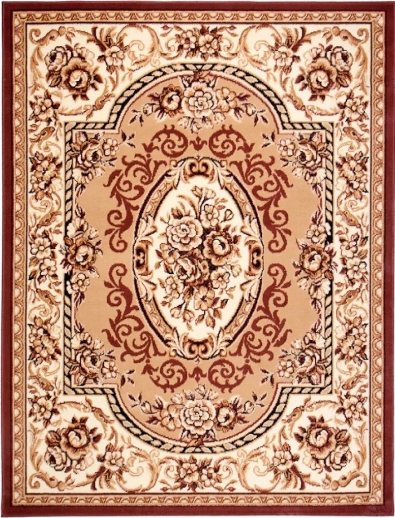 TA Koberec F739A TMAVOBÉŽOVÝ ATLAS PP Rozmer: 160x230 cm