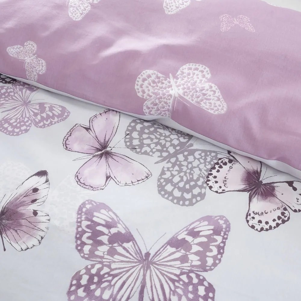 Obliečky s motívom motýľov Catherine Lansfield, 135 x 200 cm