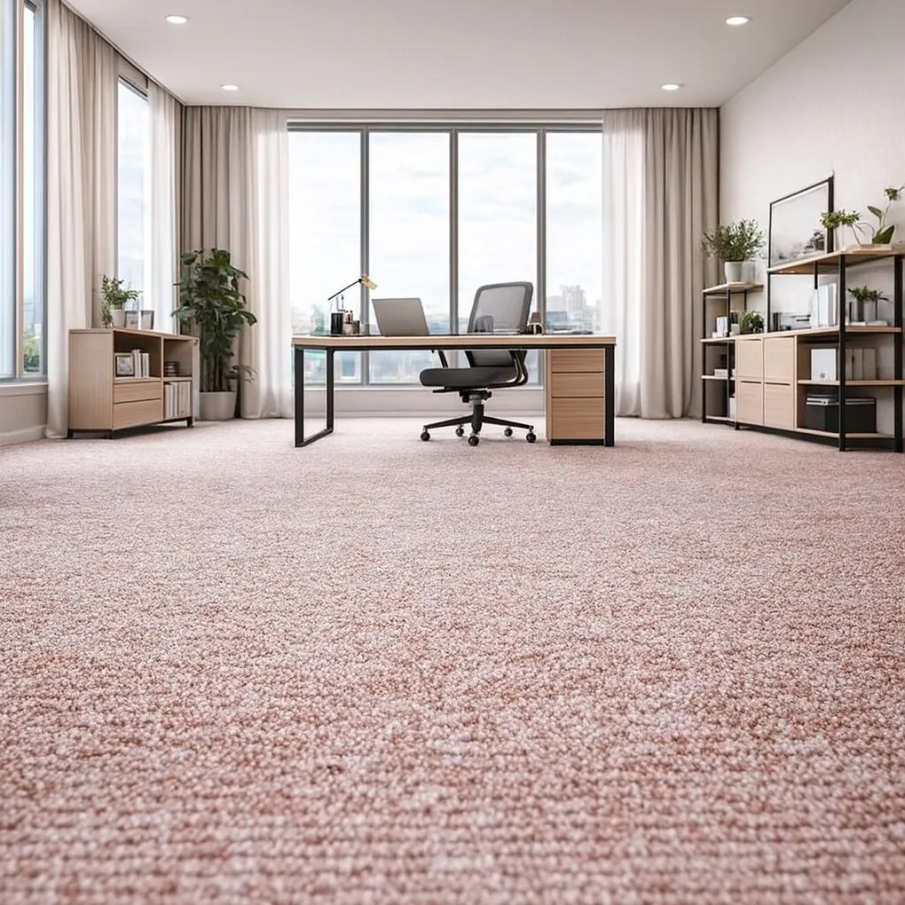 Condor Carpets, Koberec metráž Extreme 70, na mieru, šíře 4m, béžová, ab (mriežka), chodba / predsieň