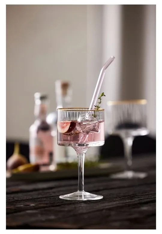 Súprava 4 pohárov na gin &amp; tonic Lyngby Glas Palermo, 320 ml