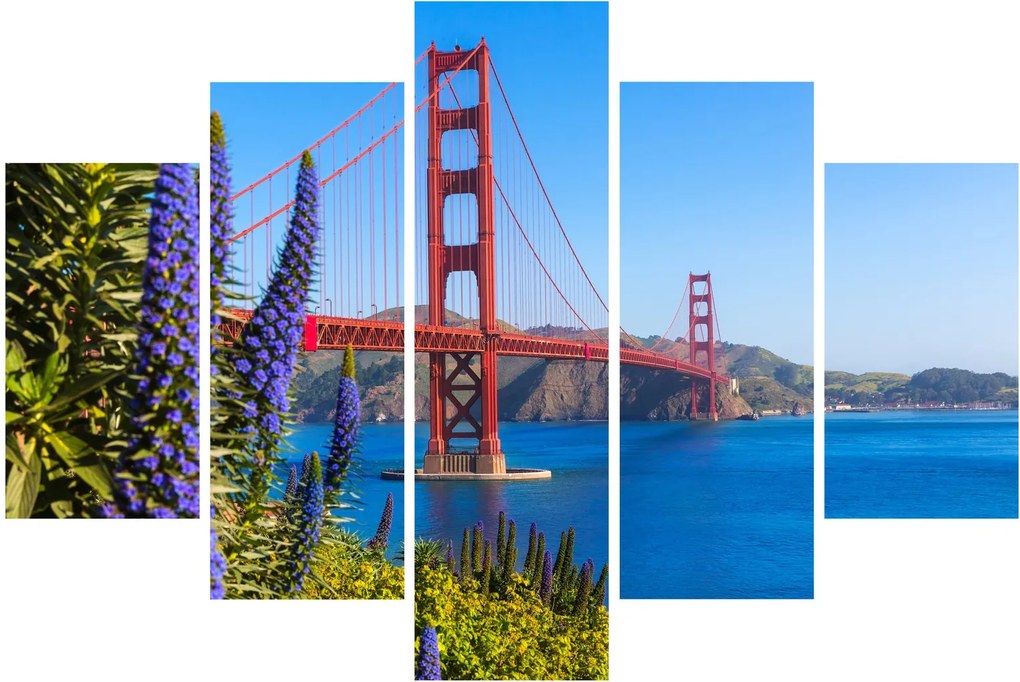 Obraz - Golden Gate Bridge, San Francisco (150x105 cm)