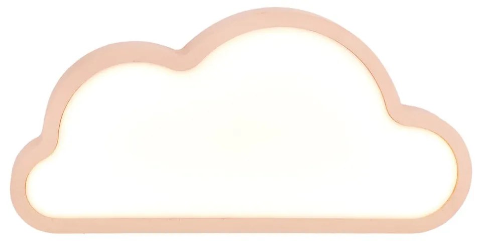 Ružová detská lampička Cloud - Candellux Lighting