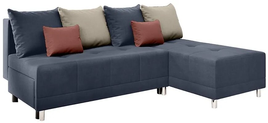 Rohová sedacia súprava Max New Vena 15+7+1 námornícka modrá