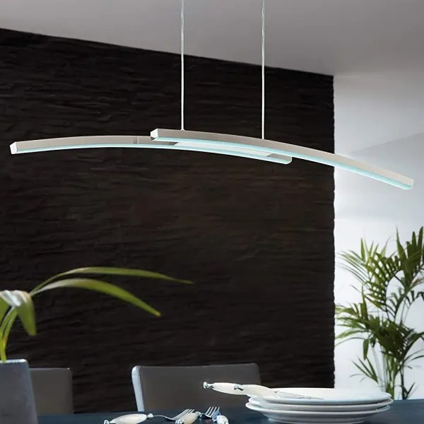 Eglo 97911 - LED RGB Stmievateľný luster na lanku FRAIOLI-C 2xLED/17W/230V